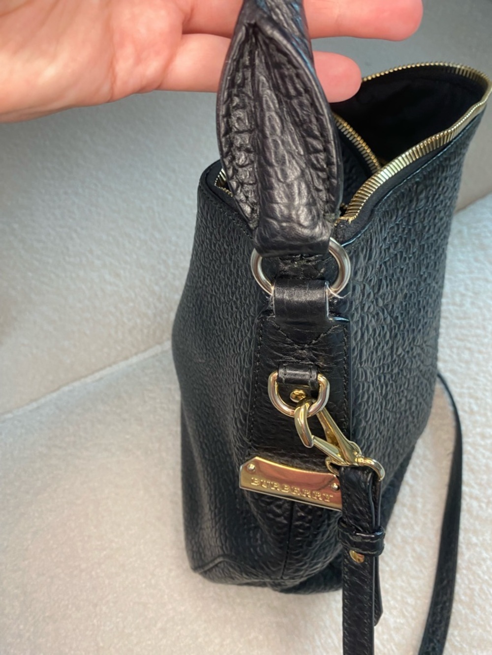 Burberry Black Ledbury Hobo bag (Read Description) - Picture 12 of 15